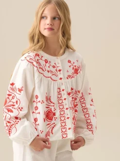 Overhemden En Blouses|Angel & Rocket Pippa Embroidered Blouse