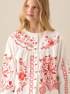 Overhemden En Blouses|Angel & Rocket Pippa Embroidered Blouse