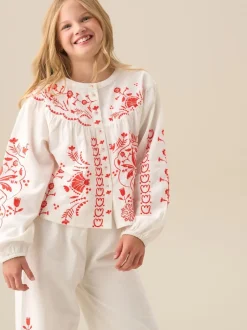 Overhemden En Blouses|Angel & Rocket Pippa Embroidered Blouse