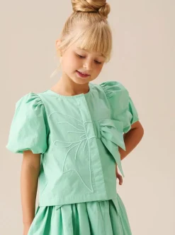 Overhemden En Blouses*Angel & Rocket Roxie Bow Embellished Woven Blouse