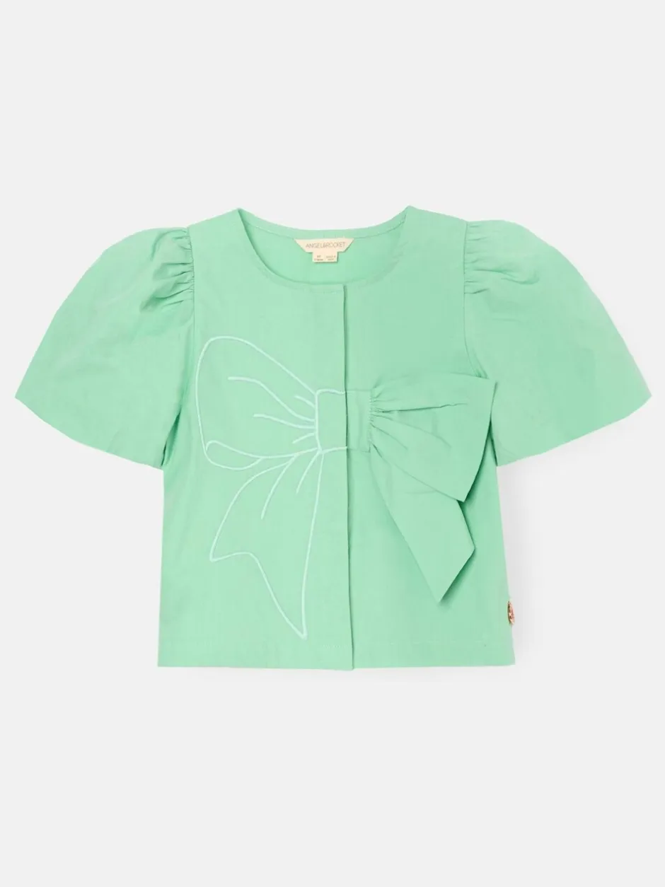 Overhemden En Blouses*Angel & Rocket Roxie Bow Embellished Woven Blouse