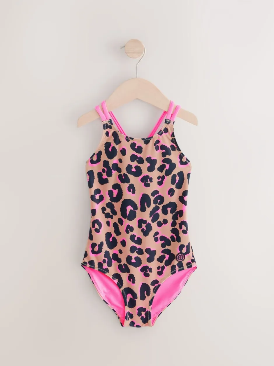 Badkleding|Badkleding|Next Animal - Badpak met dubbele bandjes (3-16jr)