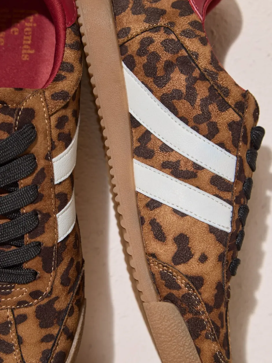 Sneakers*Friends Like These - LaceUp Retro Gumsole Sports Trainers Animal