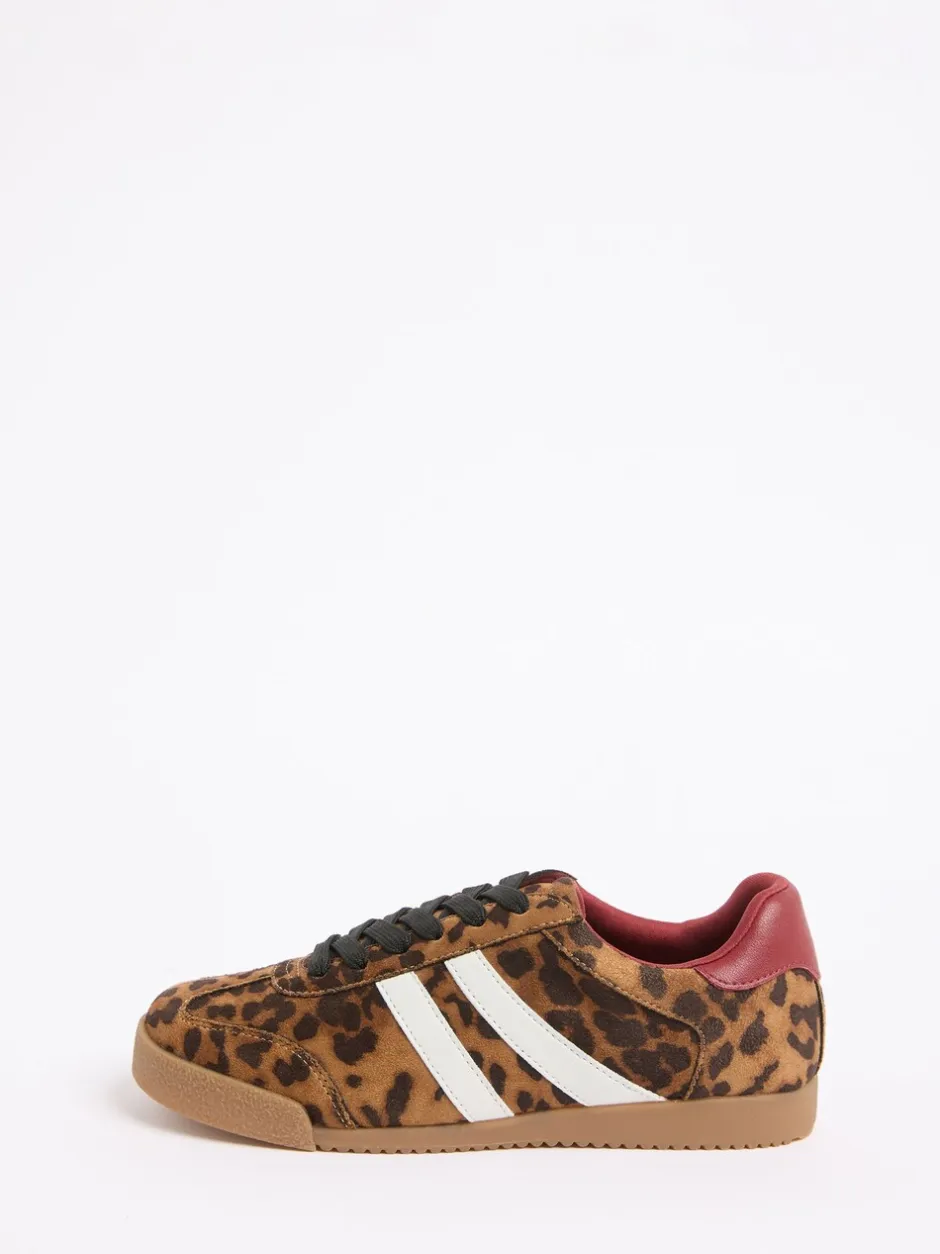 Sneakers*Friends Like These - LaceUp Retro Gumsole Sports Trainers Animal