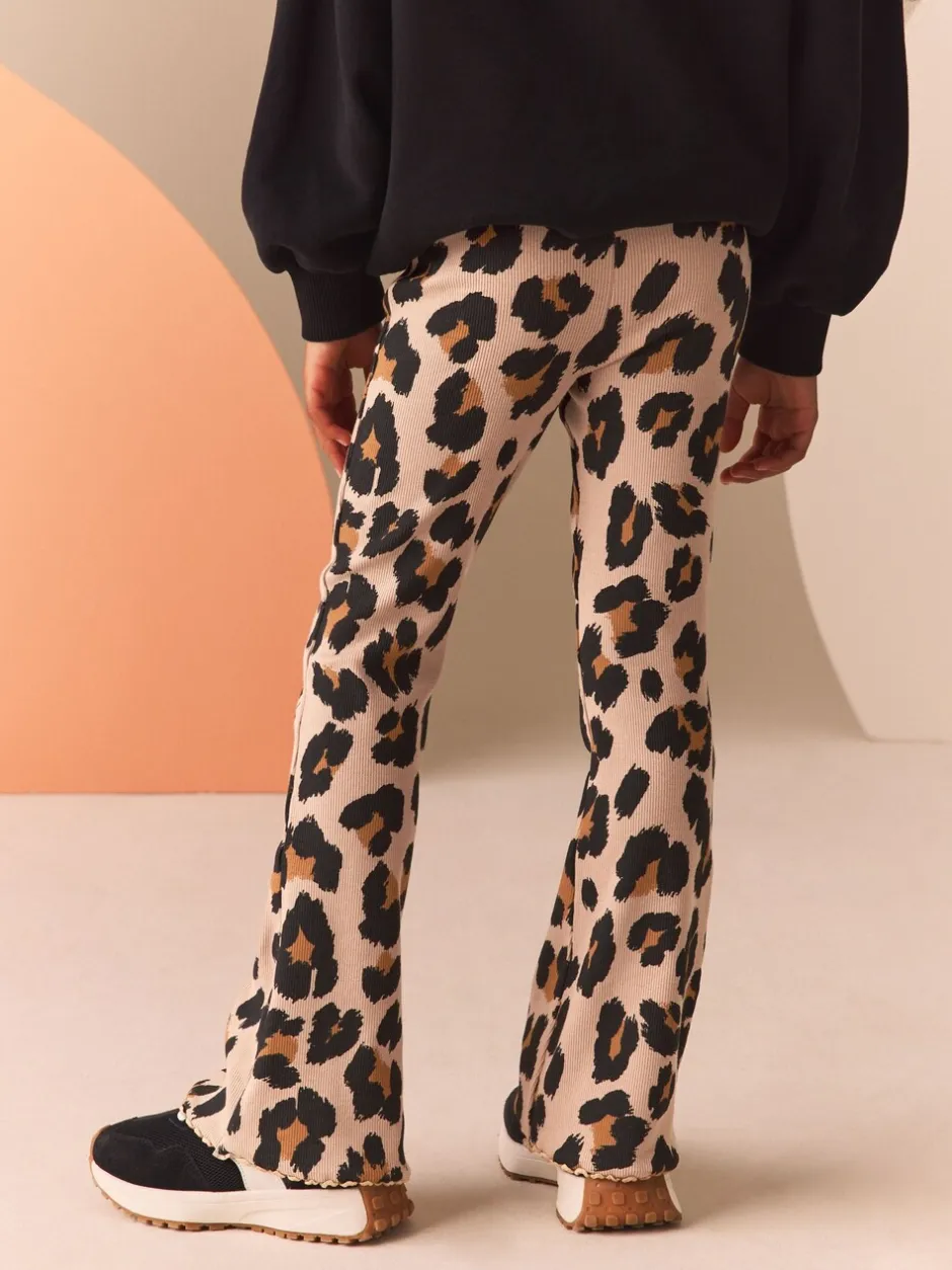 Broeken En Leggings*Next Animal - Geribde uitlopende legging (3-16 jr)