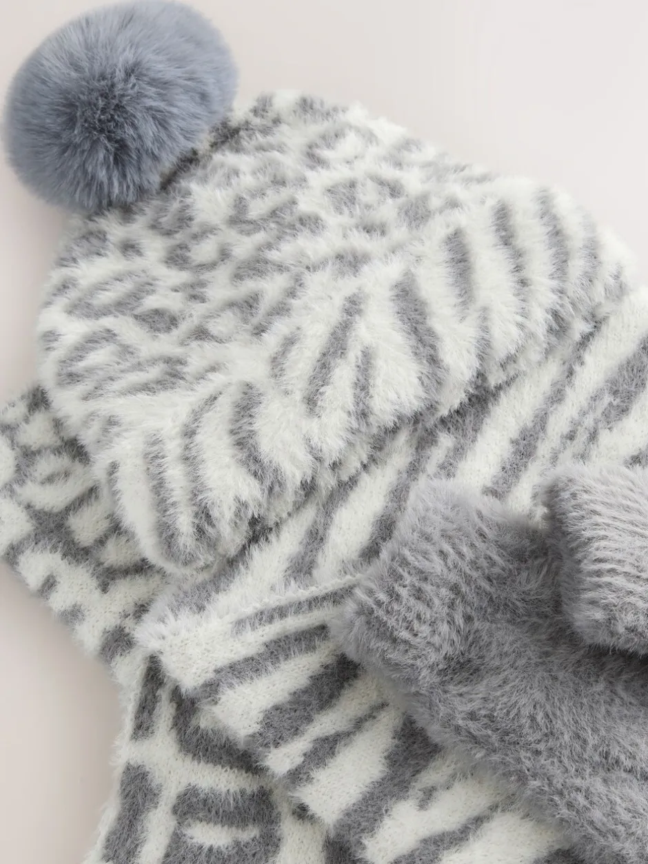 Mutsen, Handschoenen En Sjaals*Next - Set van muts, handschoenen en sjaal (3-16jr) Animal