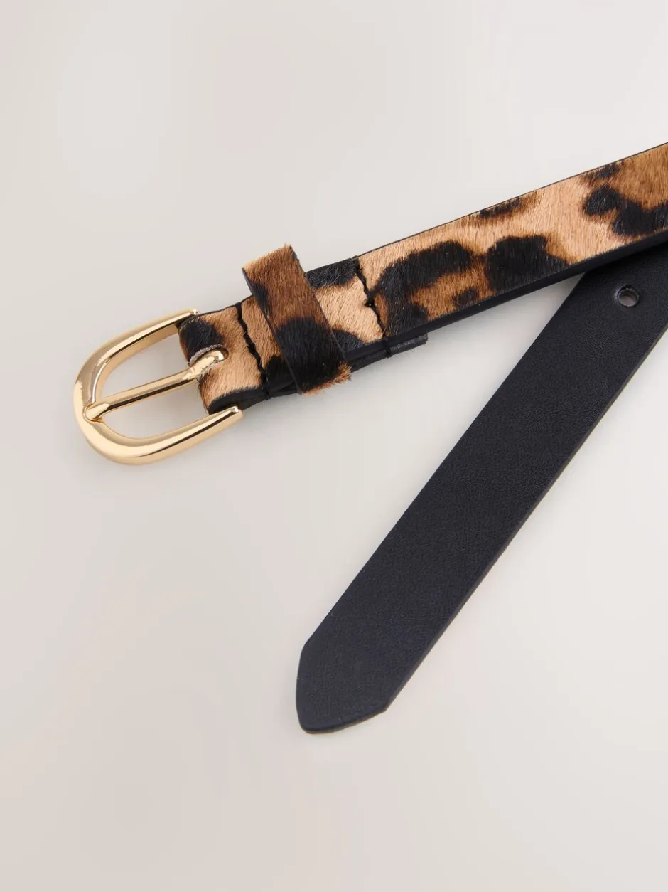 Ceintuurs|Next Animal - Smalle leren riem