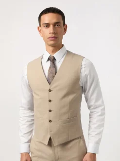 Vesten*Antique Rogue Effen Slim gilet