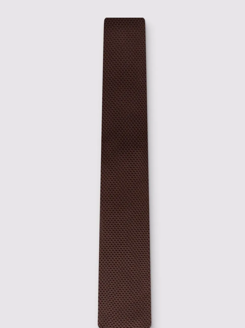 Stropdassen En Pochets|Antique Rogue Knitted Tie - 6,5 CM