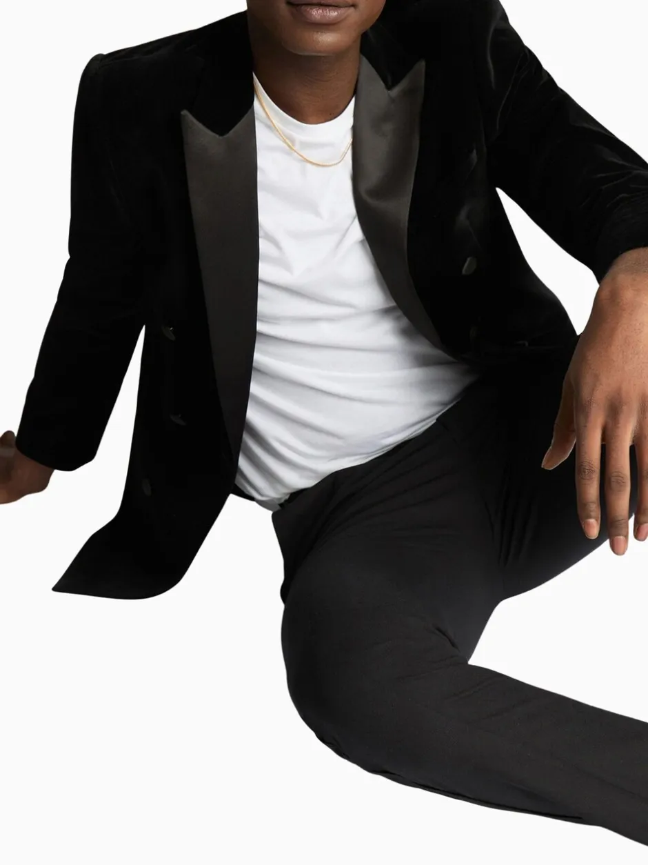 Smokings En Feestkleding|Antique Rogue Velvet Double Jacket