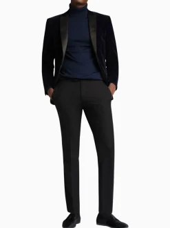 Smokings En Feestkleding*Antique Rogue Velvet SB1 Peak Dress Wear Jacket