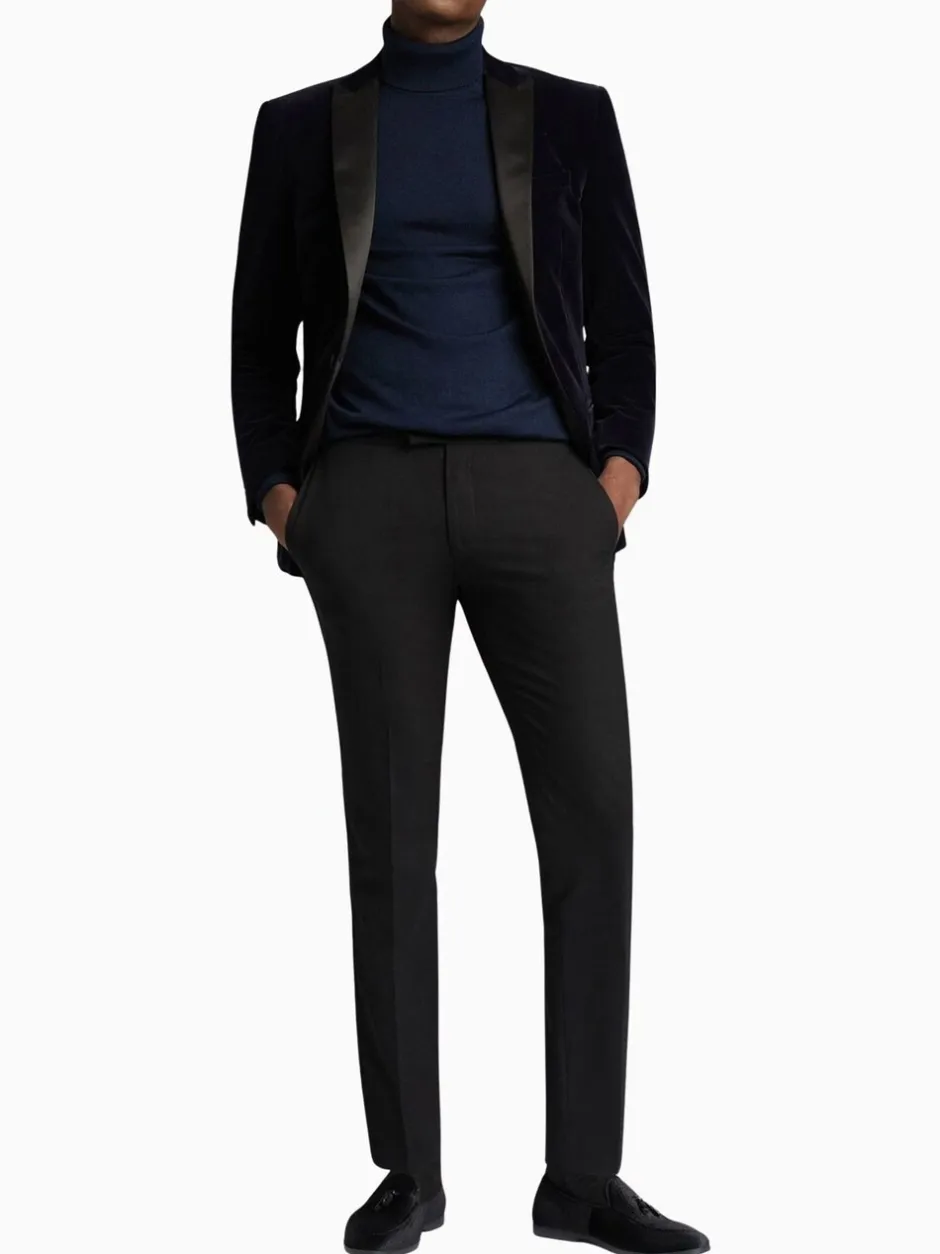 Smokings En Feestkleding*Antique Rogue Velvet SB1 Peak Dress Wear Jacket