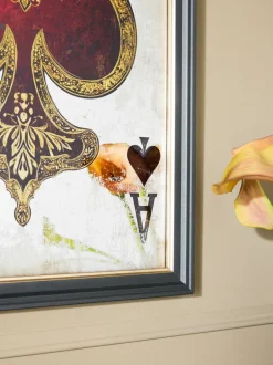 Canvassen En Kunst Voor Aan De Wand*Next Antiqued Cards Suit Mirror Wall Art