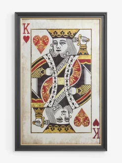 Canvassen En Kunst Voor Aan De Wand|Next Antiqued Cards Suit Mirror Wall Art