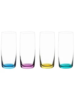 Glas*Anton Studio Designs - Set van 4 Gala Hiball hoog drinkglazen