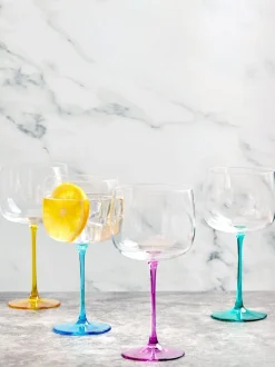 Glas*Anton Studio Designs - Set van 4 Gala ginglazen