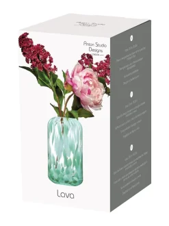 Vazen*Anton Studio Designs Kleine Lava Vaas Groen