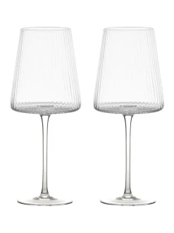 Glas|Anton Studio Designs set van 2 Empire wijnglazen Wissen
