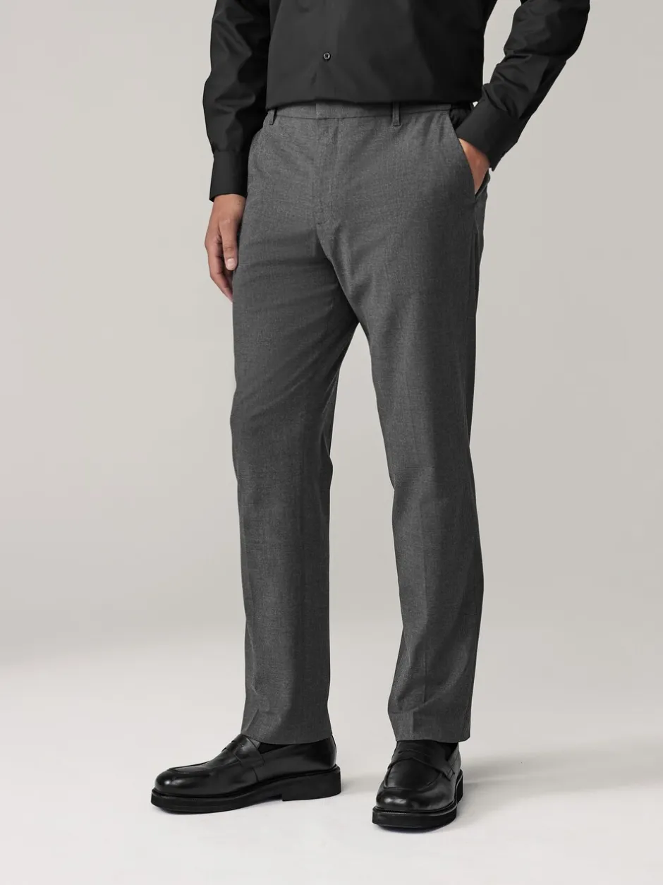 Formele Broek|Broeken En Chino's*Next - Aansluitend - Elasticated Waist Motionflex Stretch Smart Trousers Antraciet