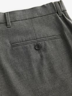Formele Broek|Broeken En Chino's*Next - Aansluitend - Elasticated Waist Motionflex Stretch Smart Trousers Antraciet