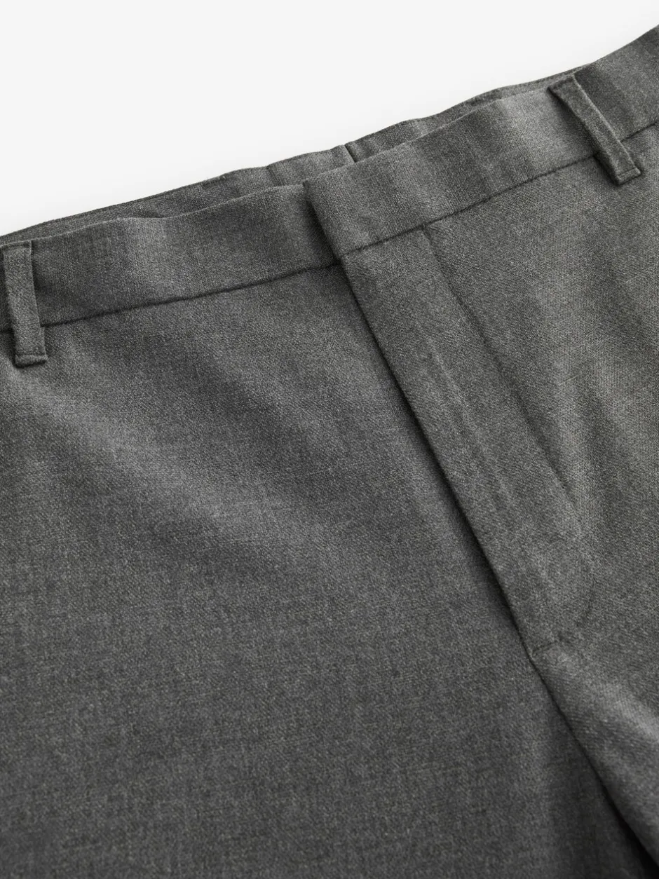 Formele Broek|Broeken En Chino's*Next - Aansluitend - Elasticated Waist Motionflex Stretch Smart Trousers Antraciet