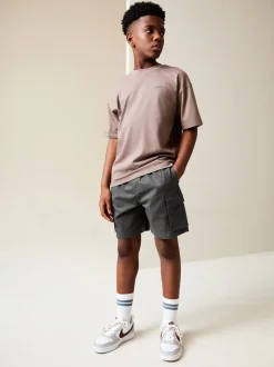 Shorts*Next - Cargoshort (3-16jr) Antraciet