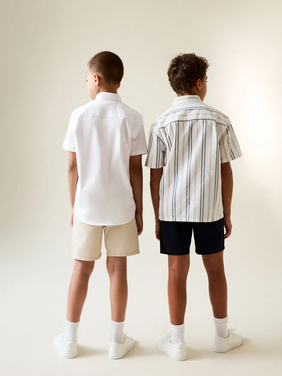 Shorts*Next Antraciet - Chinoshort (3-16 jr)