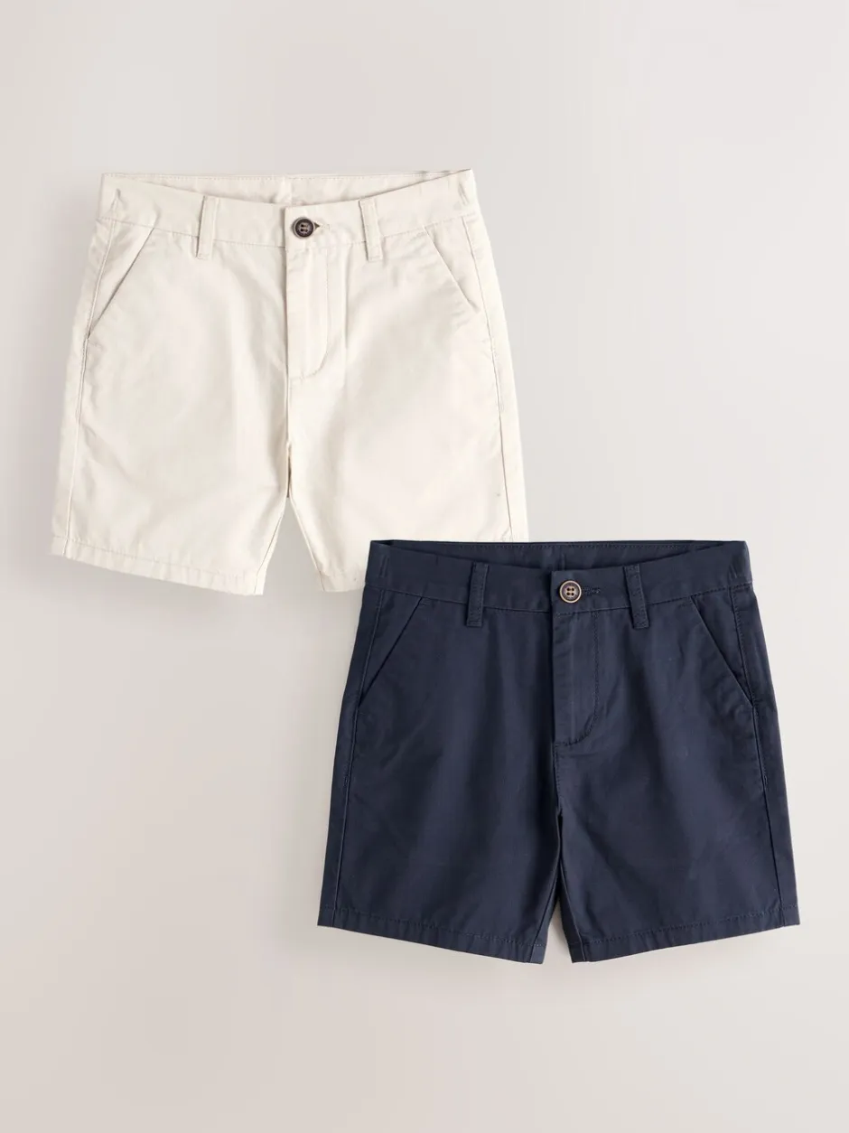 Shorts*Next Antraciet - Chinoshort (3-16 jr)