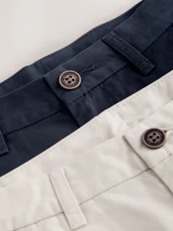 Shorts*Next Antraciet - Chinoshort (3-16 jr)