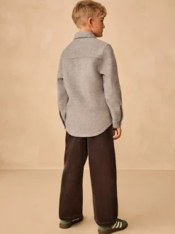 Broeken En Chino's|Next - Corduroy instapbroek (3-16jr) Antraciet