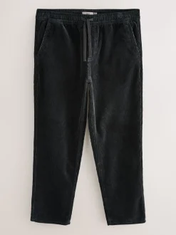 Broeken En Chino's|Next - Corduroy Joggers Antraciet