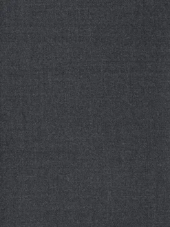 Formele Broek*Next - Elasticated Waist Wool Rich Textured Formal Trousers Antraciet