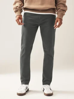Jeans*Next Antraciet - Enkele - Slim fit klassieke stretchy jeans