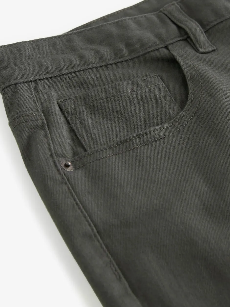 Jeans*Next Antraciet - Enkele - Slim fit klassieke stretchy jeans