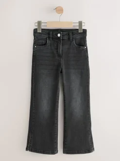 Jeans|Next - Flare jeans (3-16 jr) Antraciet