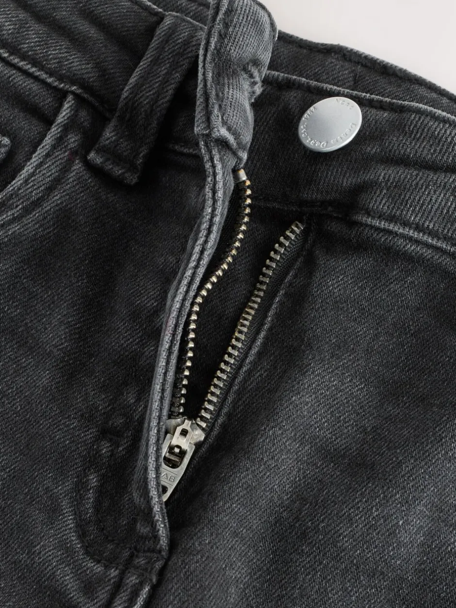 Jeans|Next - Flare jeans (3-16 jr) Antraciet