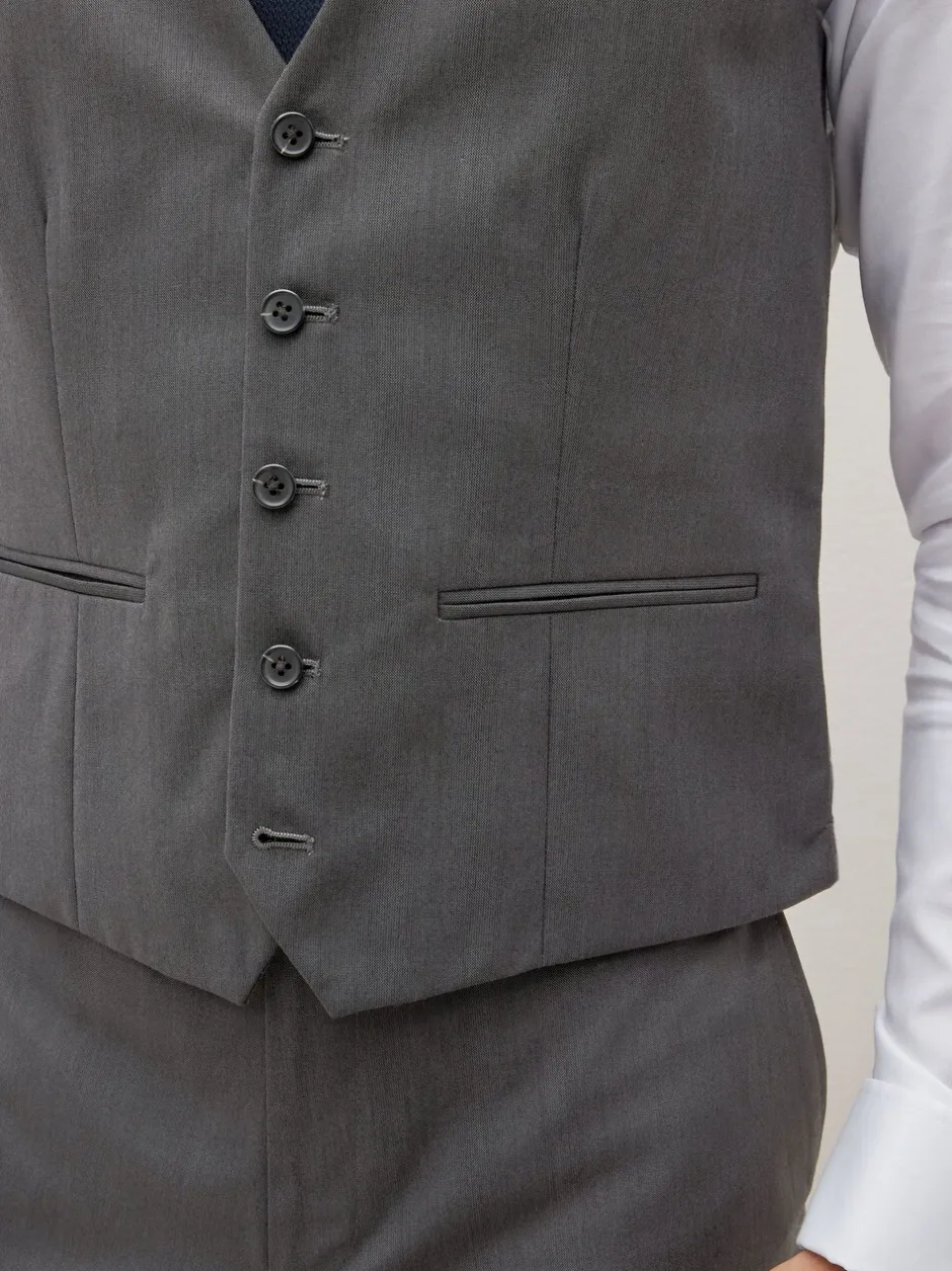 Vesten|Next - Gilet met regular fit Antraciet