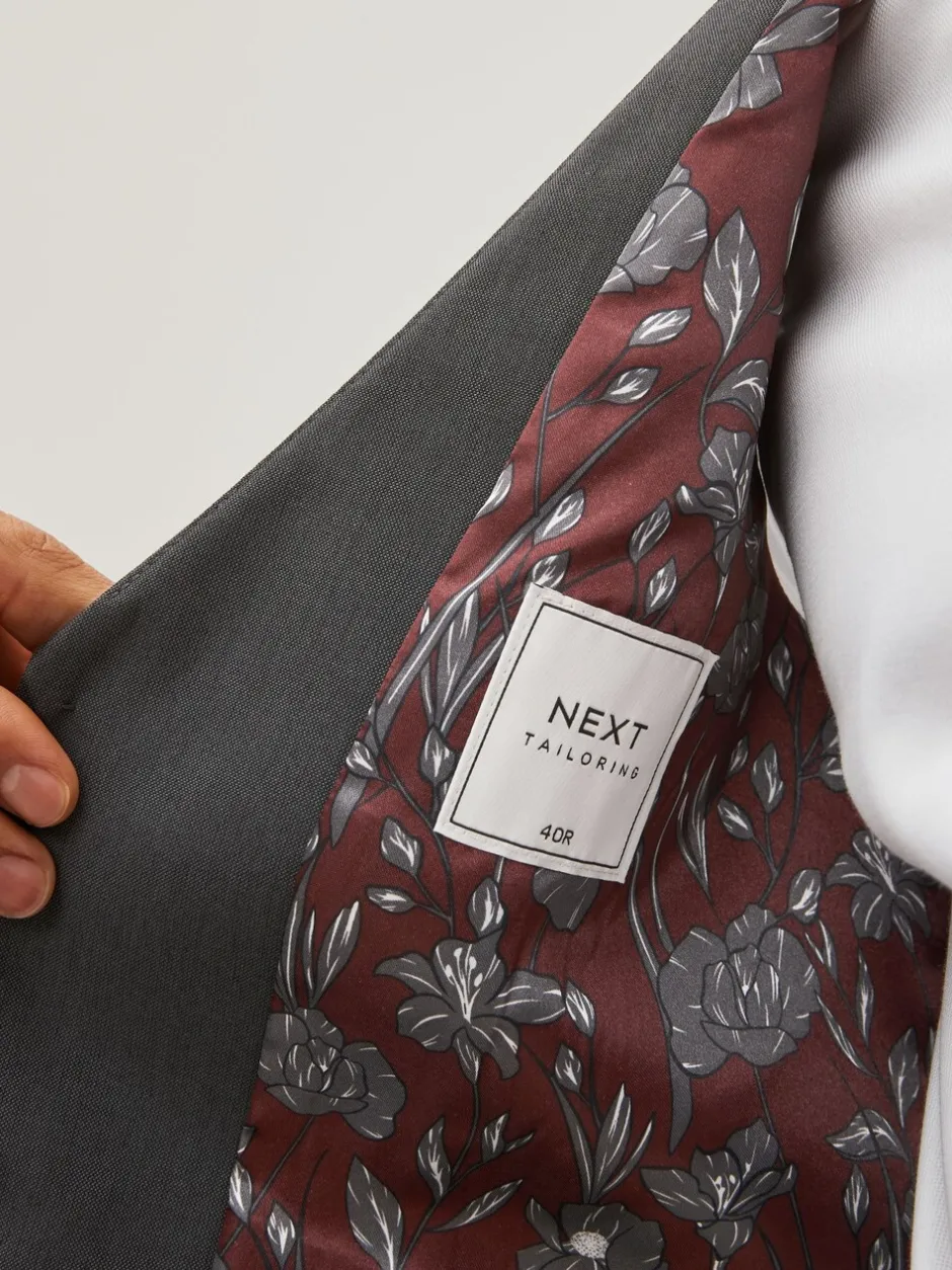Vesten|Next - Gilet met regular fit Antraciet