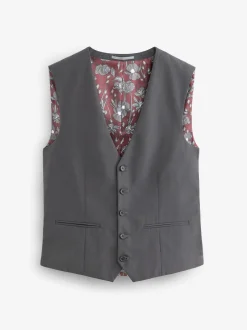 Vesten|Next - Gilet met regular fit Antraciet