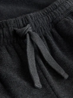 Pyjama's|Loungewear|Next Antraciet - Hooded Towelling Pyjamas Set