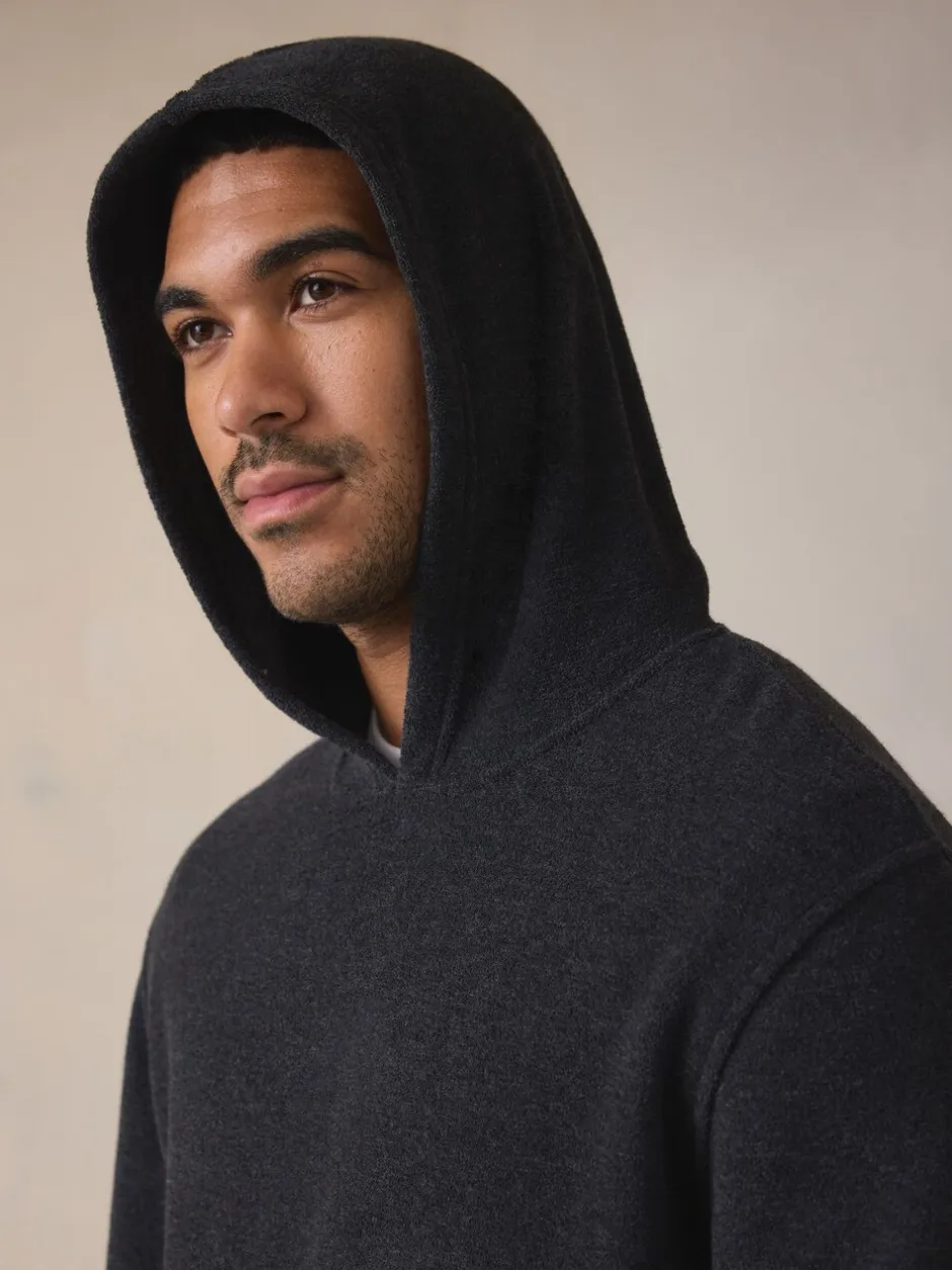 Pyjama's|Loungewear|Next Antraciet - Hooded Towelling Pyjamas Set