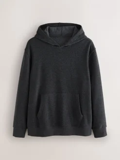 Pyjama's|Loungewear|Next Antraciet - Hooded Towelling Pyjamas Set