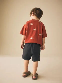 Shorts*Next Antraciet - Jersey short (3 mnd-7 jr)