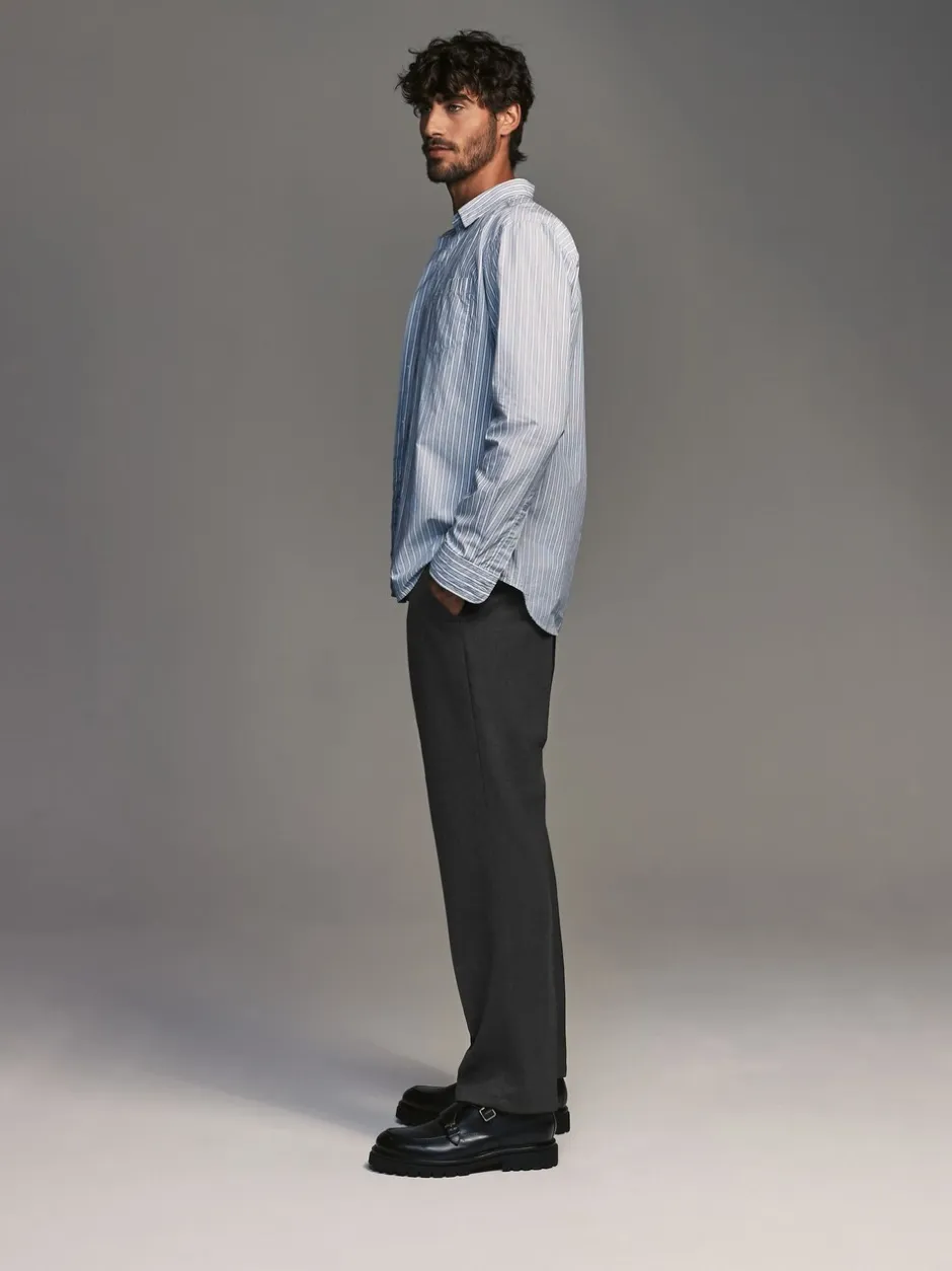 Formele Broek*Next - Normale pasvorm chique broek met wol Antraciet