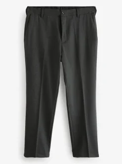 Formele Broek*Next - Normale pasvorm chique broek met wol Antraciet