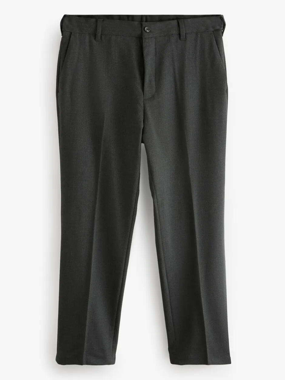 Formele Broek*Next - Normale pasvorm chique broek met wol Antraciet
