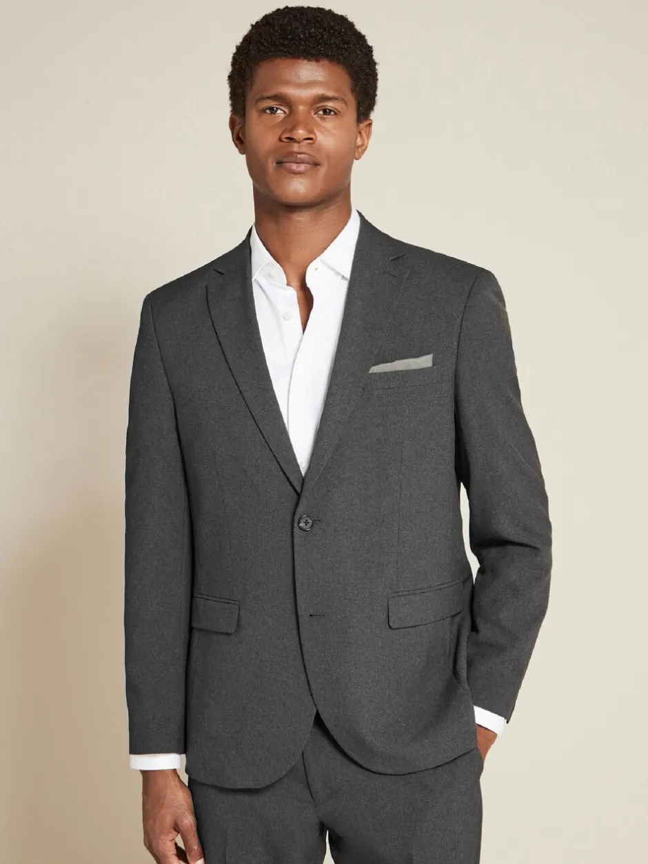 Blazers En Business-Jasjes|Pakken*Next - Normale Pasvorm - Must-have kostuum: colbert Antraciet