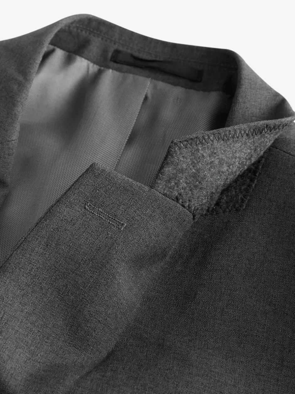 Blazers En Business-Jasjes|Pakken*Next - Normale Pasvorm - Must-have kostuum: colbert Antraciet