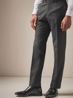 Formele Broek|Broeken En Chino's*Next Antraciet - Normale Pasvorm - Chique stretchy broek