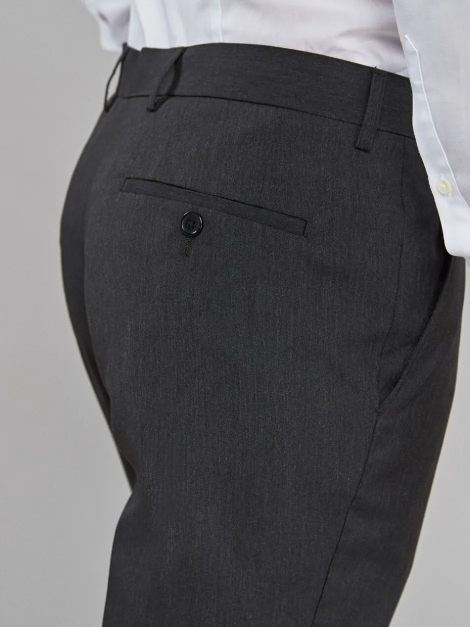 Formele Broek|Broeken En Chino's*Next Antraciet - Normale Pasvorm - Chique stretchy broek